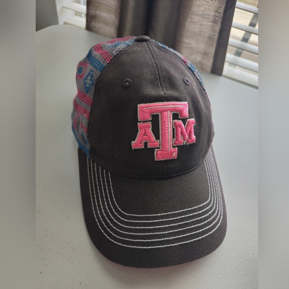 Vintage Distressed Texas A&M Top Of The World Hat